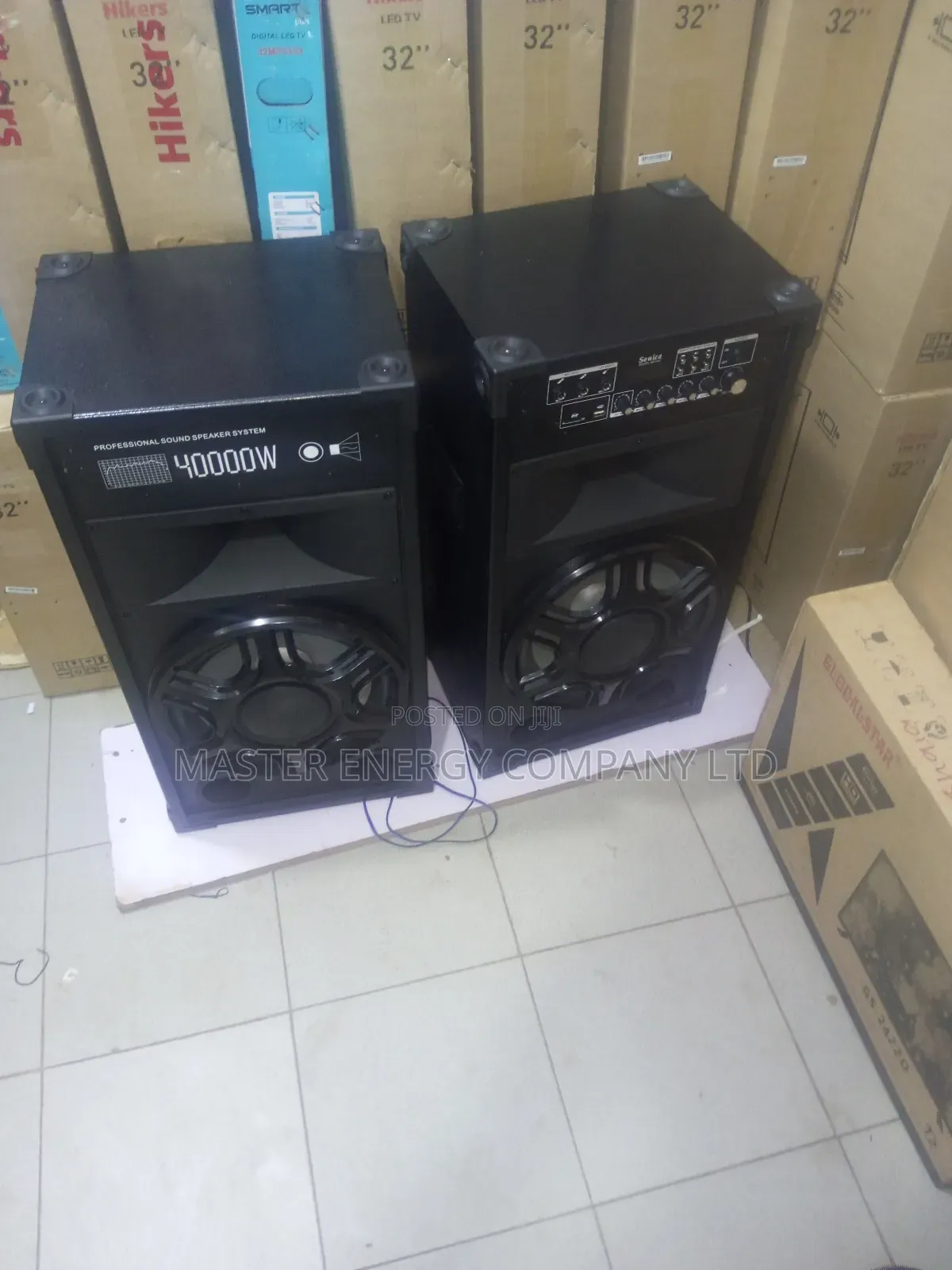 Double Speakers With Microphone