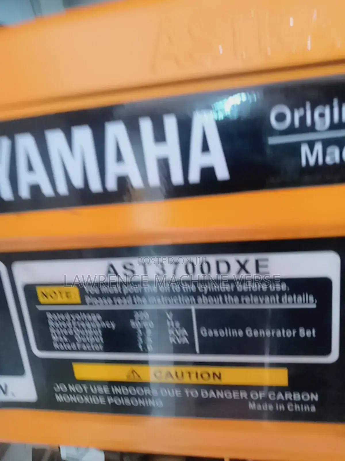 Yamaha Generator 3kva Key Start