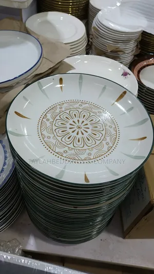 12pcs Stoneware Dessert Plate Set, Kitchen for Dining Series