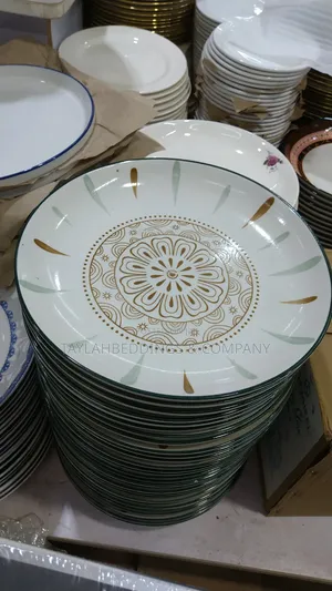 12pcs Stoneware Dessert Plate Set, Kitchen for Dining Series