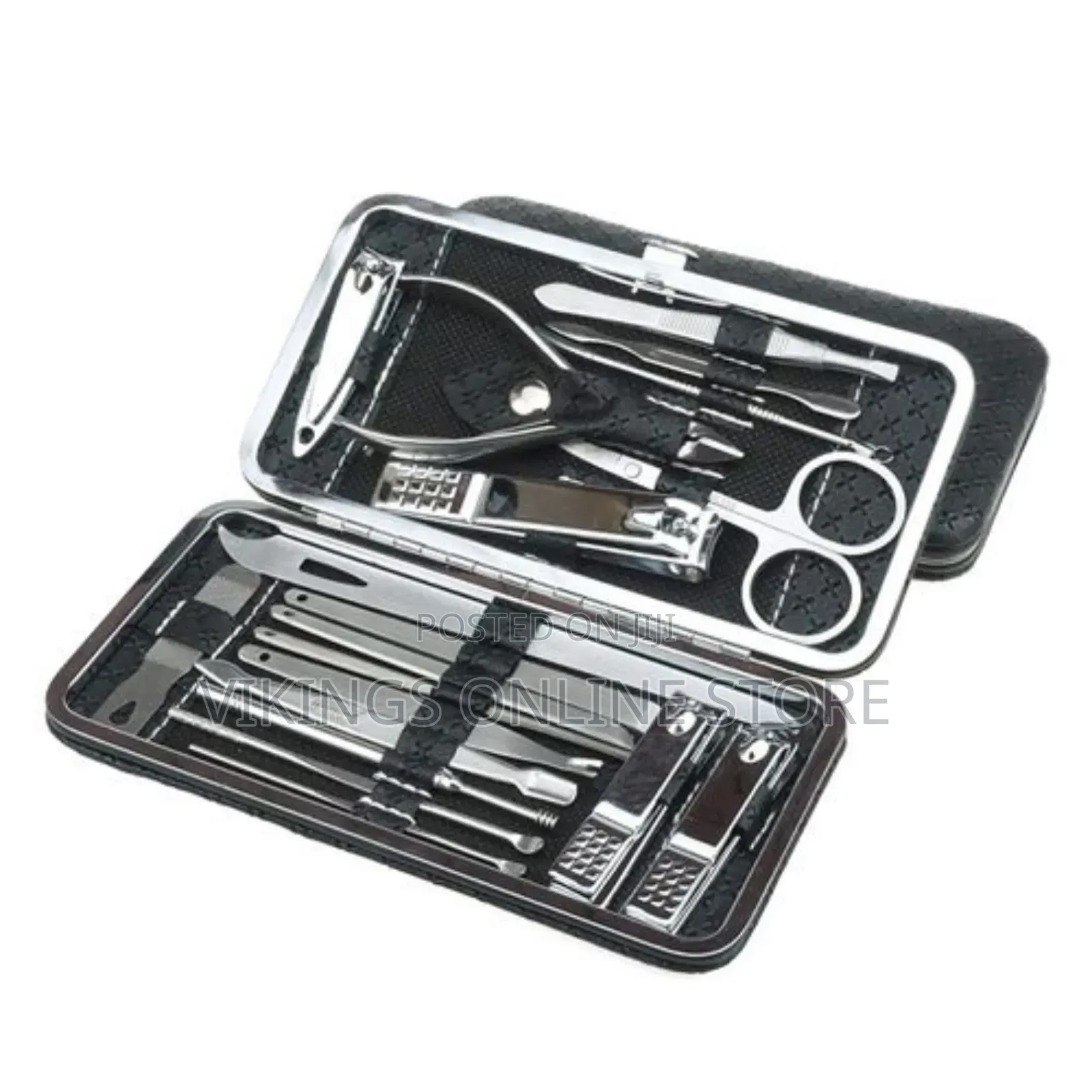Nail Clipper Set, 19 Pieces Stainless Steel Manicure Set