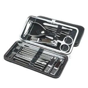 Nail Clipper Set, 19 Pieces Stainless Steel Manicure Set