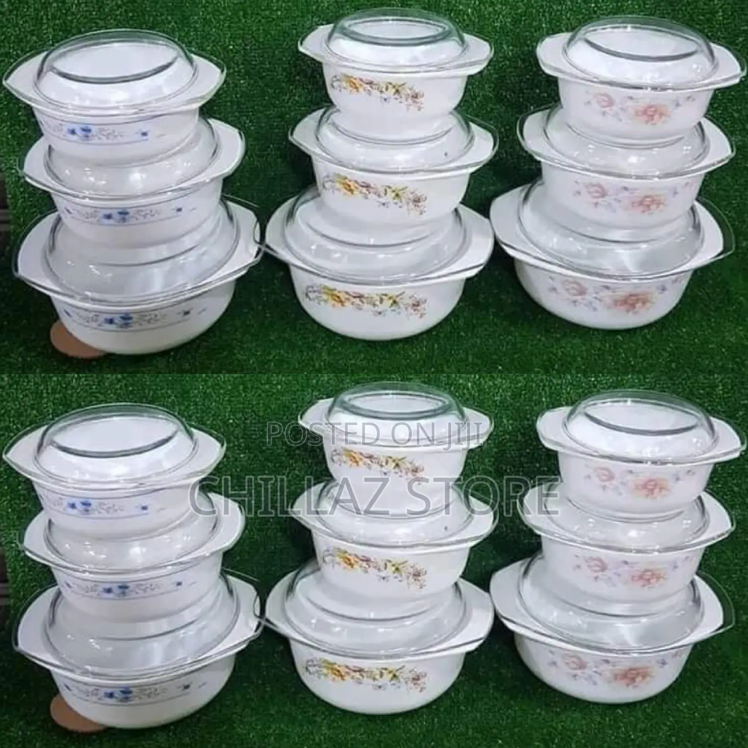 Round Glass Serving Dishes
