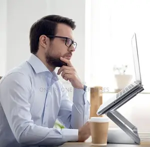 Adjustable Height Laptop Riser Holder Office Laptop Stand