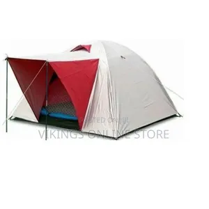 4 People Camping Tent-White