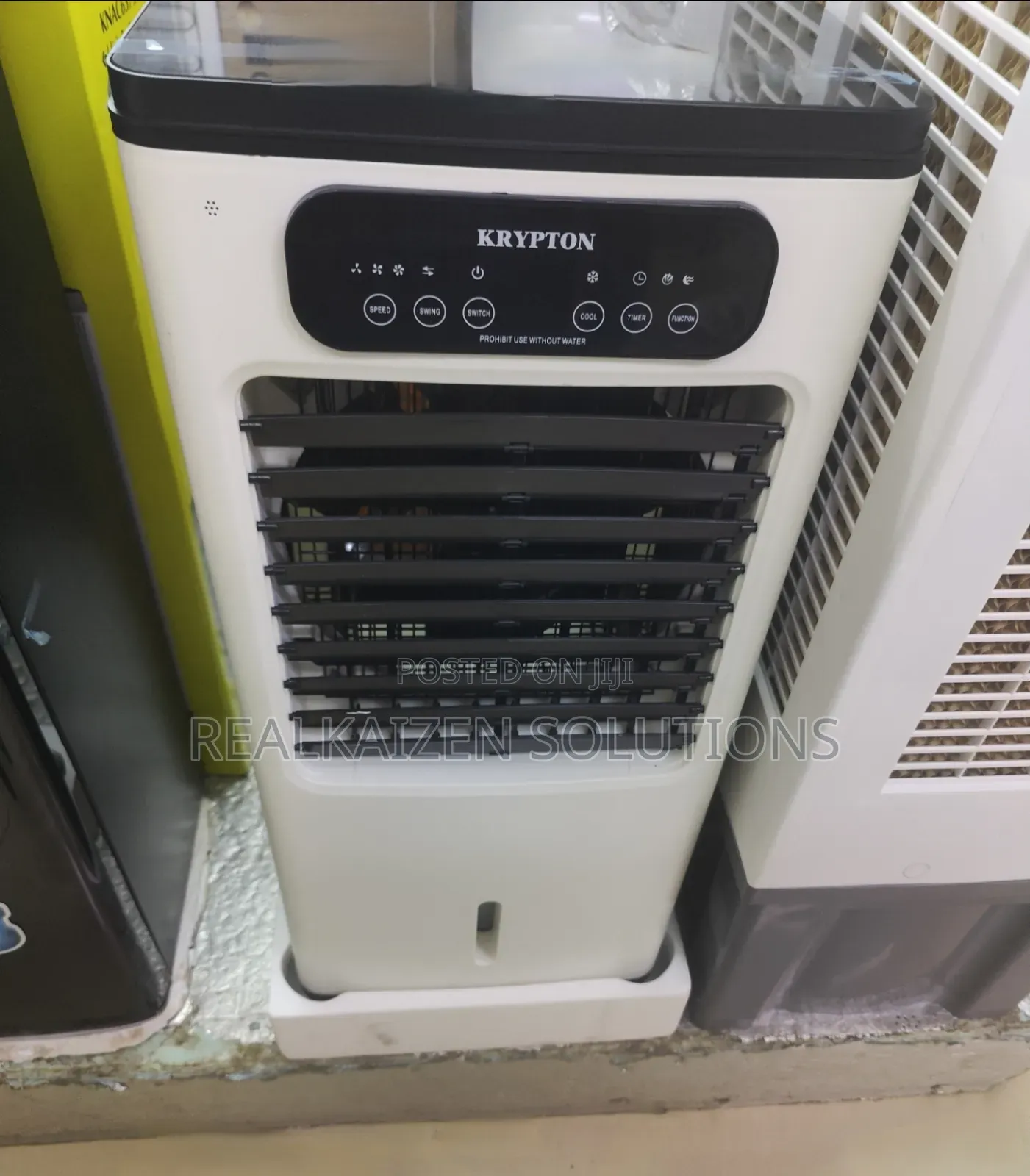 KRYPTON Digital Air Cooler With Remote Control Touch CTRL