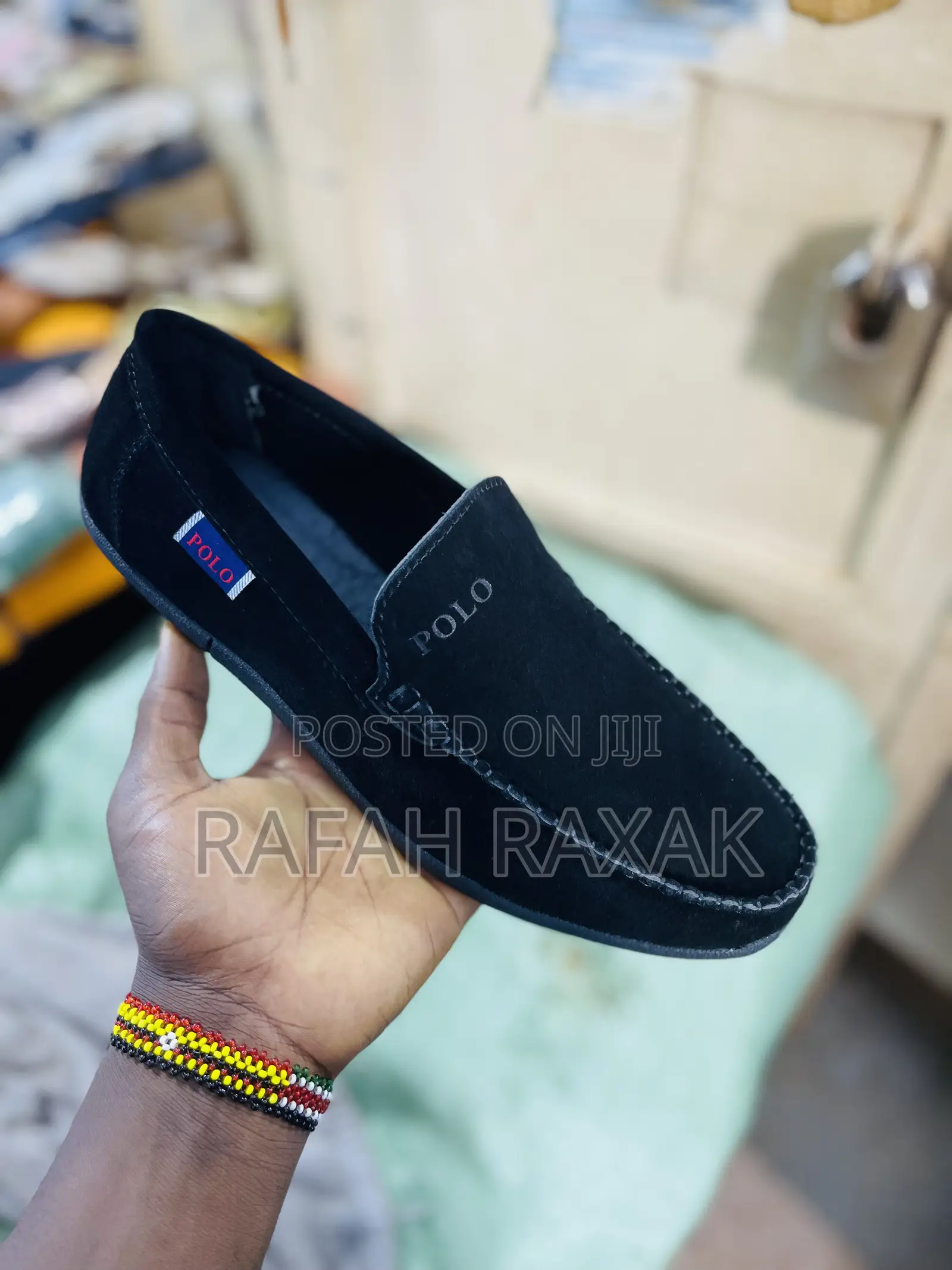 Original Flat Sole POLO Suede Moccasins