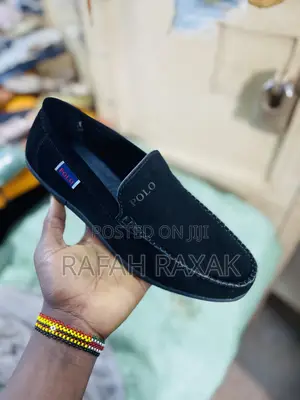 Original Flat Sole POLO Suede Moccasins