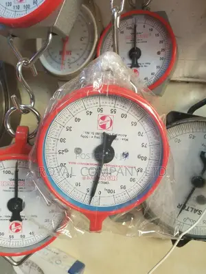 Hanson Analog Scale Weighing