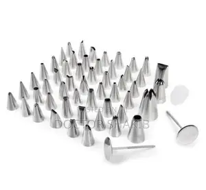 New Steel 52pcs King Nozzles Tips Nozzle Cake Decoration