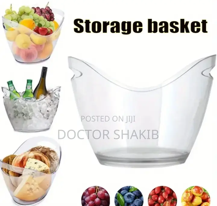 Clear Acrylic Ice Bucket