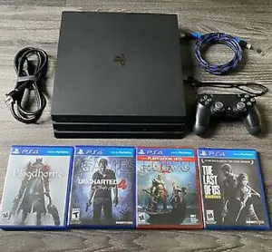 Chipped Ps4 Pro Uk Used With 10 Games of Your Choice