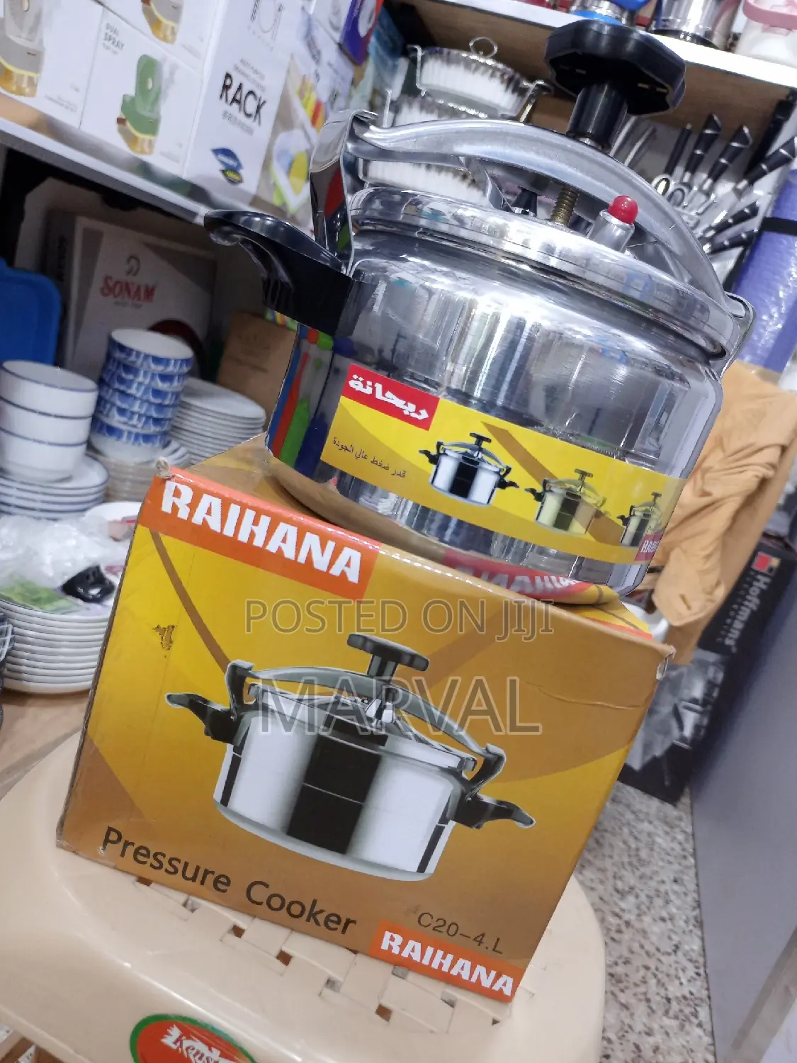 4L Pressure Aluminum Pressure Cooker