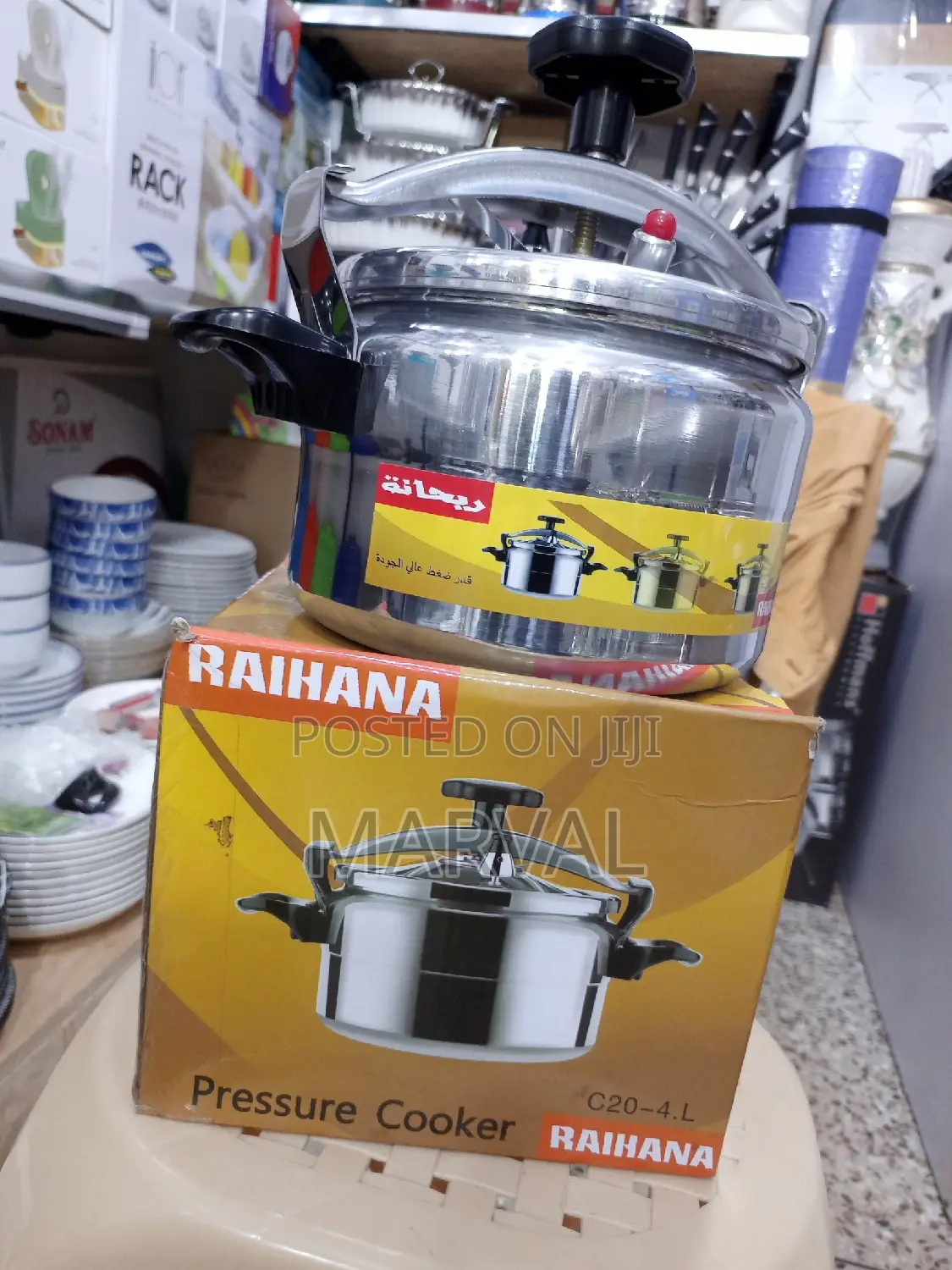 4L Pressure Aluminum Pressure Cooker