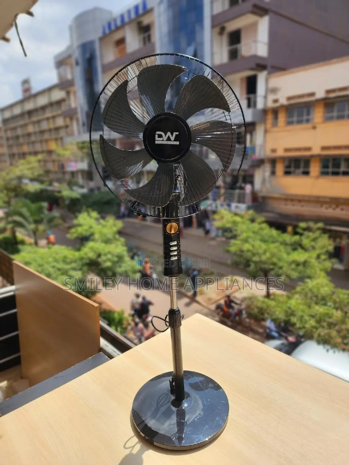 DW Stand Fan Black