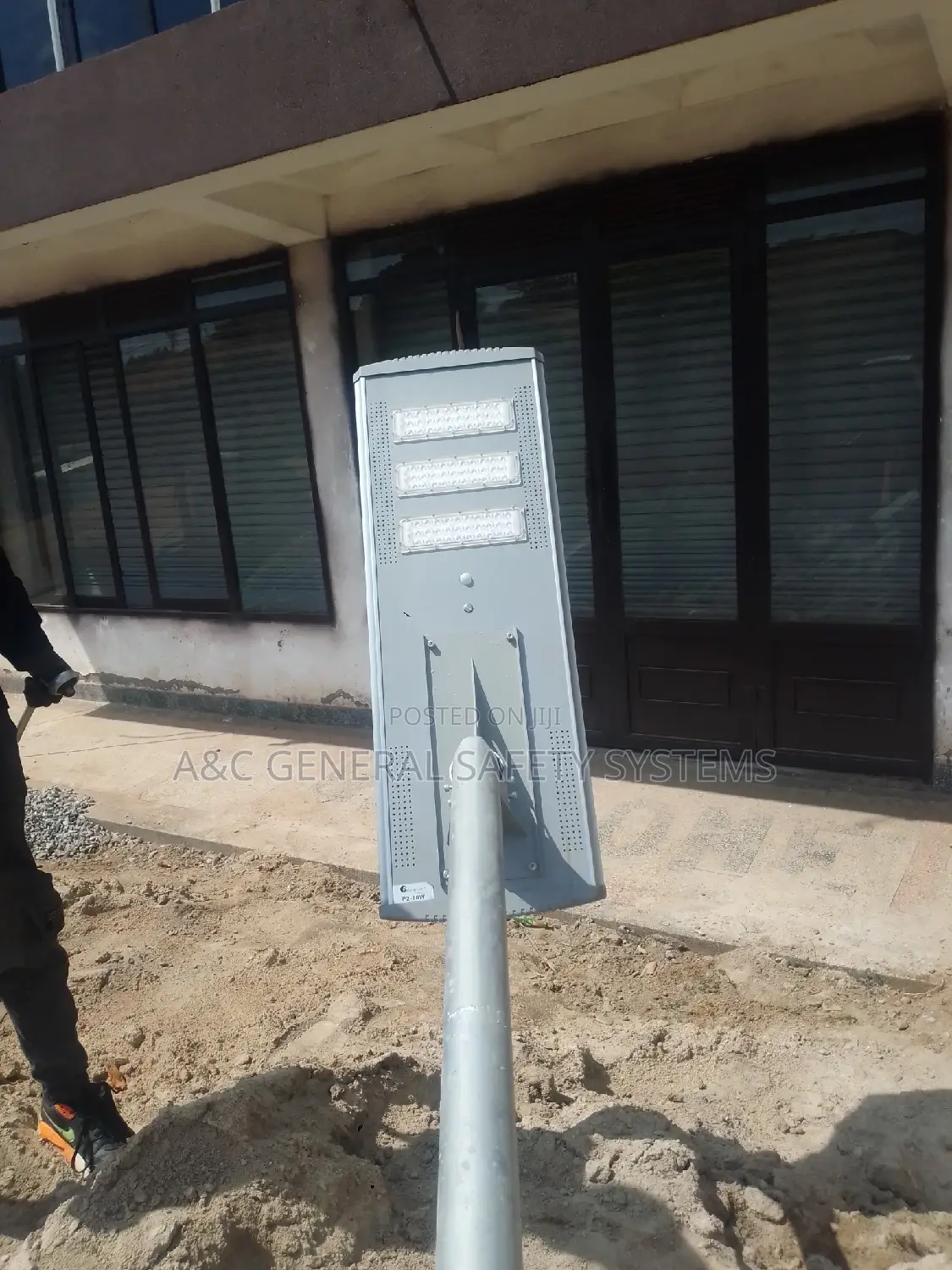 Solar Security Light Highbridge Darker Fighter