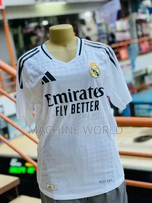 Real Madrid Jersey (Players Version) 100% Cotton