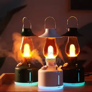 Aromatherapy Diffuser With Rechargeable Fire Lamp