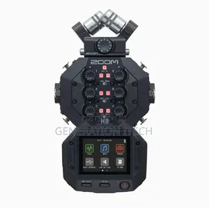 Zoom H8 12-Track Portable Recorderstereo Mics, 6 Inputs 