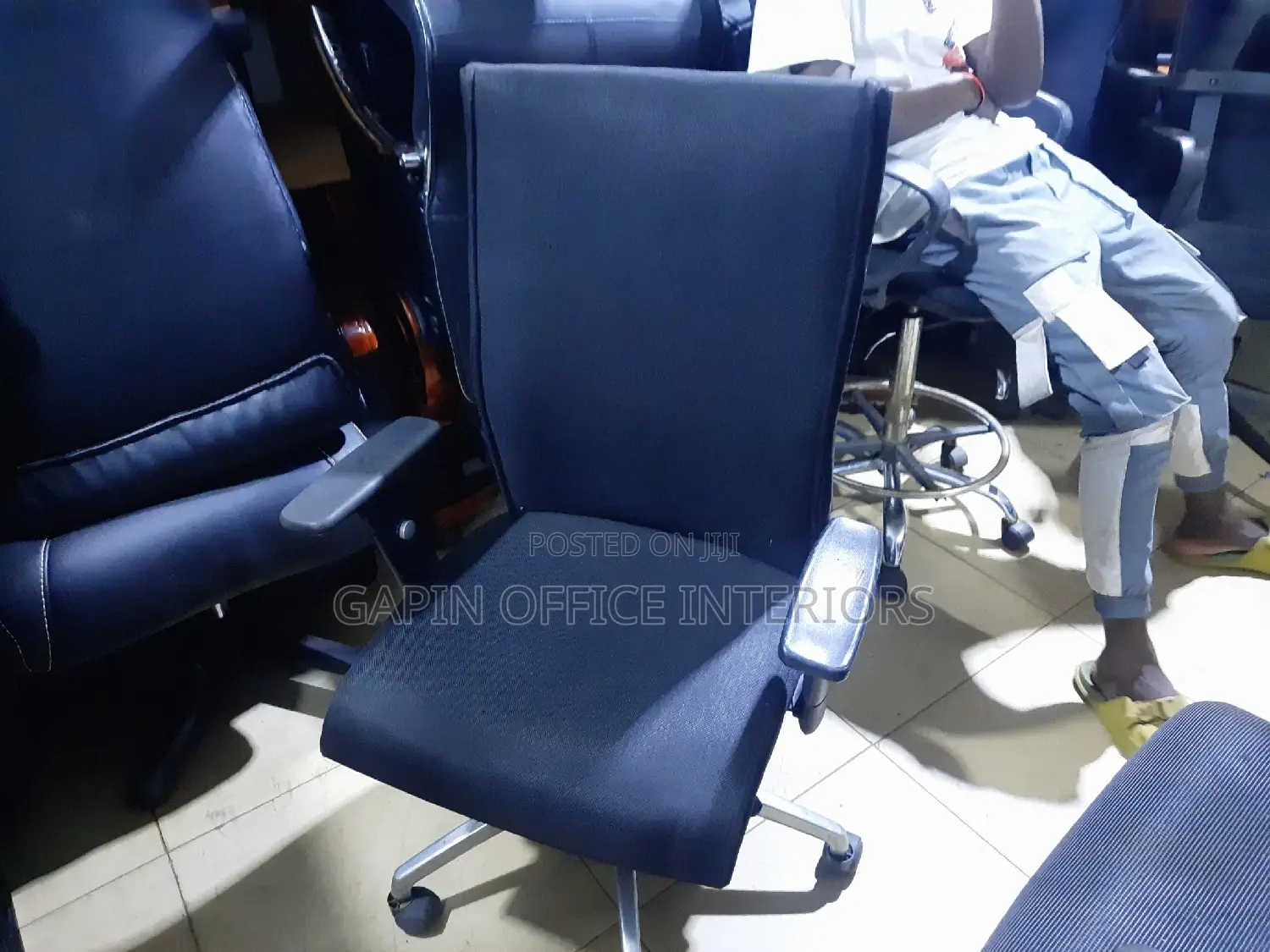 Black Second Hand Office Chair