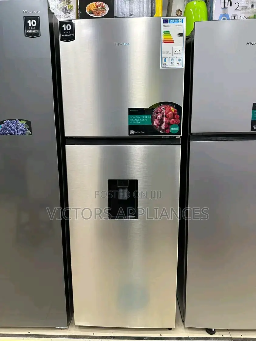 Hisense 419L Double Door Refrigerator  Frost Free
