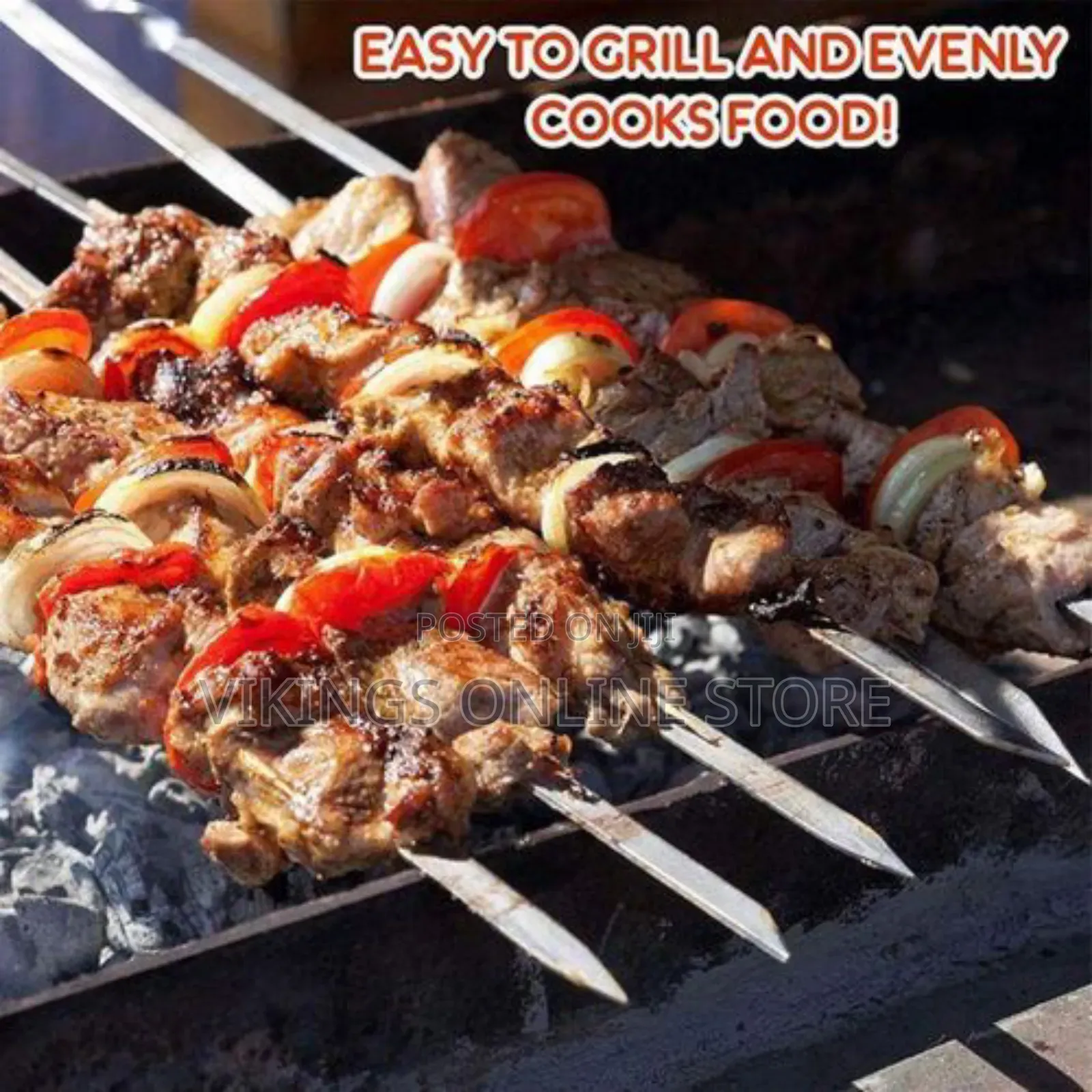 16 Inch Barbecue Skewer Sticks 12 PCS