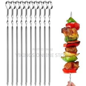16 Inch Barbecue Skewer Sticks 12 PCS