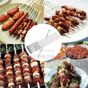 16 Inch Barbecue Skewer Sticks 12 PCS