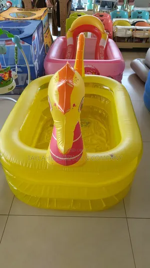 Inflatable Pool, Swimming Pool for Kids Funny Blow Up Pool