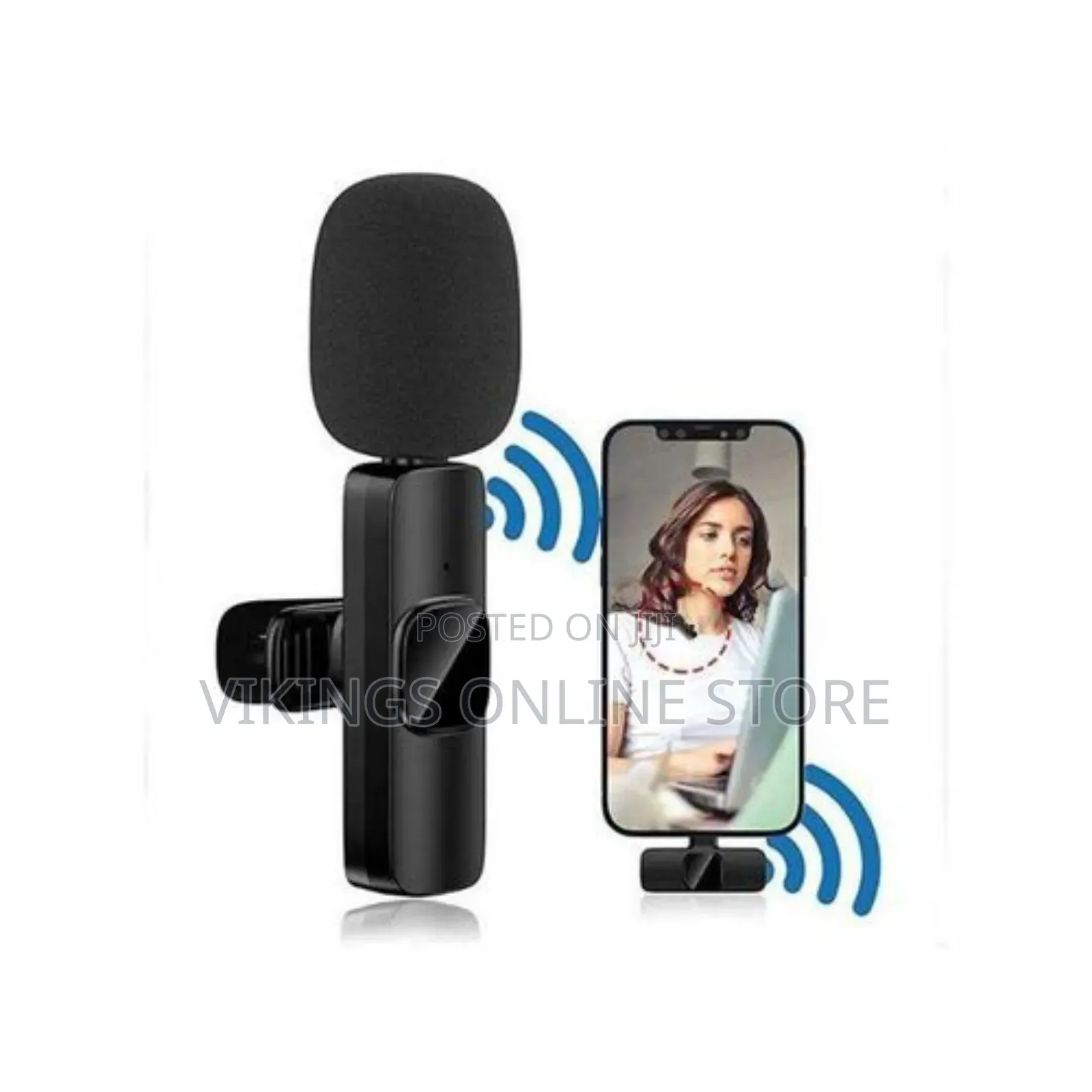 For iPhone Android + IOS Adapter Single Type-C Microphone