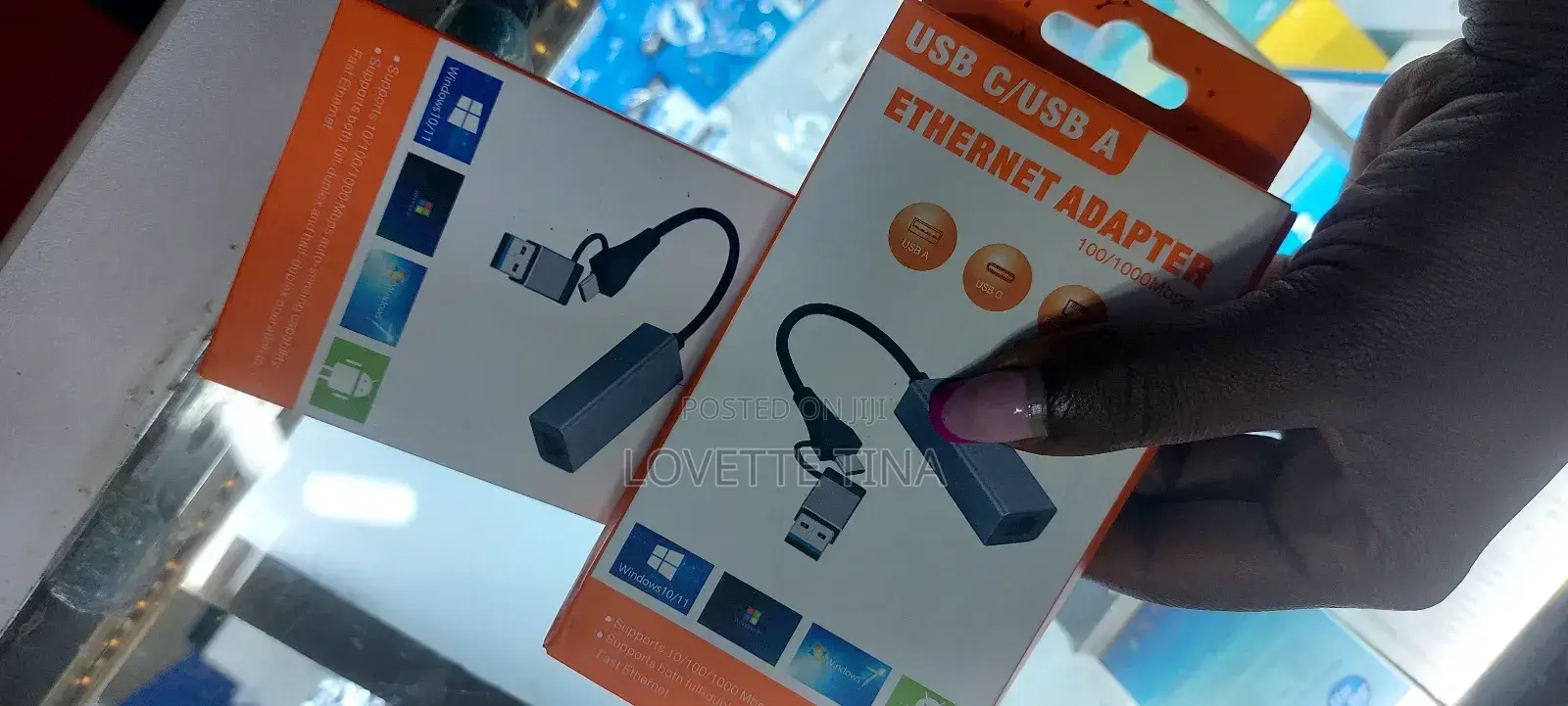 Usb/Type C to Ethernet 3.0 Adapter