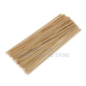 Wooden Color Bamboo BBQ Skewers Barbecue Shish