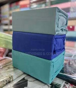 Light, Dark, Baby Blue Fitted Bedsheets All Sizes