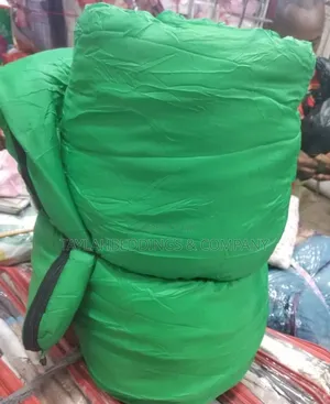 Green Zip Sleeping Bag