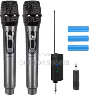 Brand New Dual Rechargeable Wireless Microphone