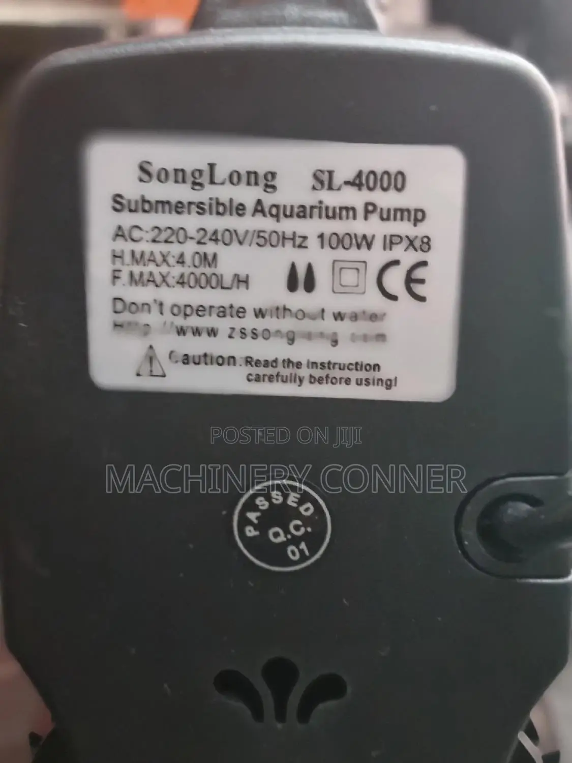 Submersible Aquarium Pump 400m