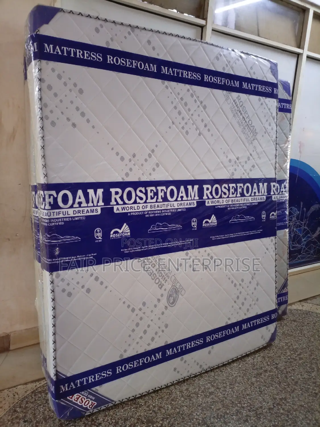 High Density Mattresses Smart 5x6x8 Inches Rosefoam