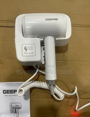 GEEPAS Wall Mounted Hand |Hot And Cold Wind Hair Dryer 1200W