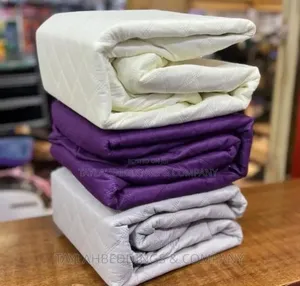 Quilted Waterproof Mattress Protector, Purple