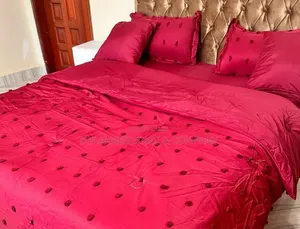 Jacquard Tufted Comforter Set, 6 Piece Luxury Embroidered