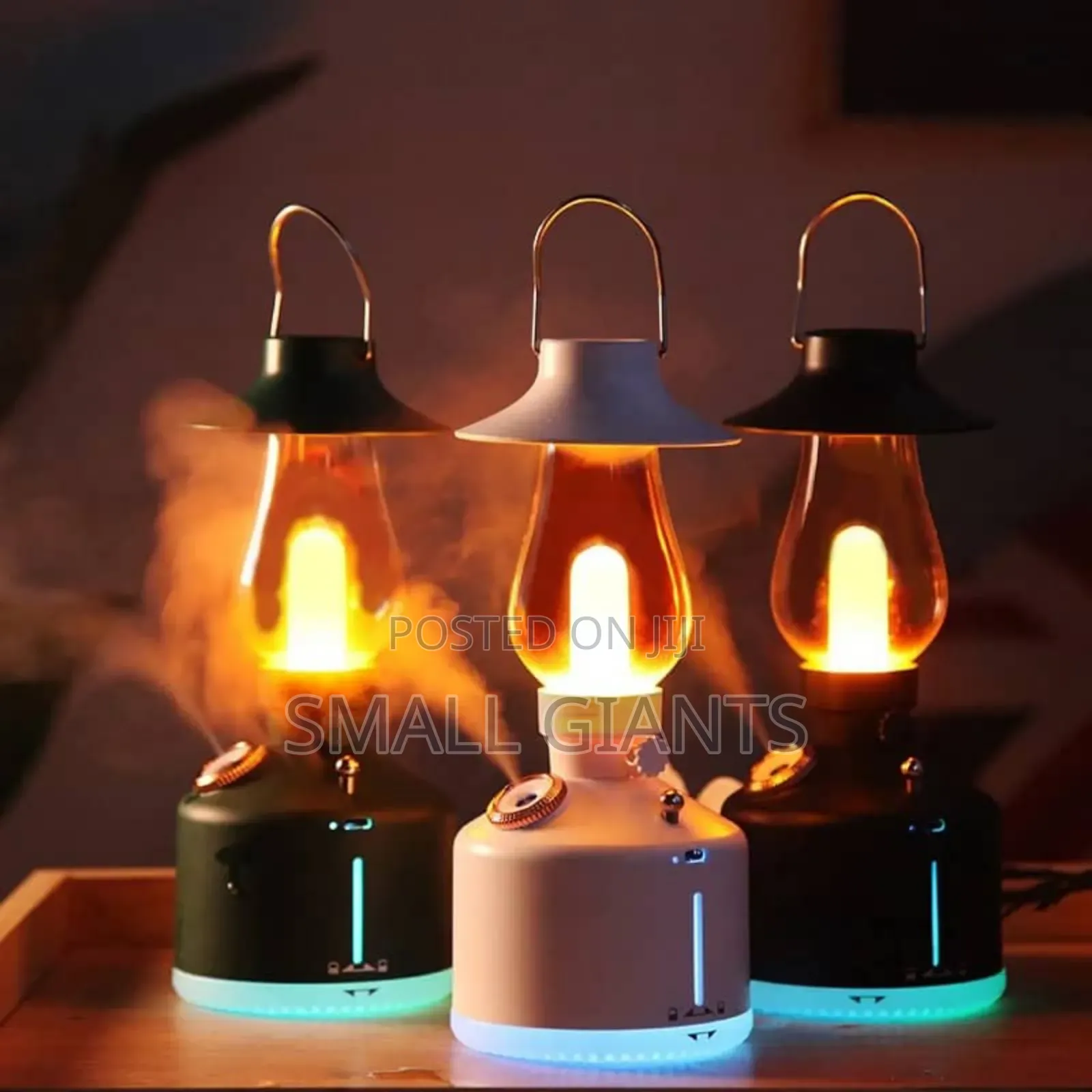 Retro Lamp Humidifier Aroma Rechargeable