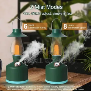 Retro Lamp Humidifier Aroma Rechargeable