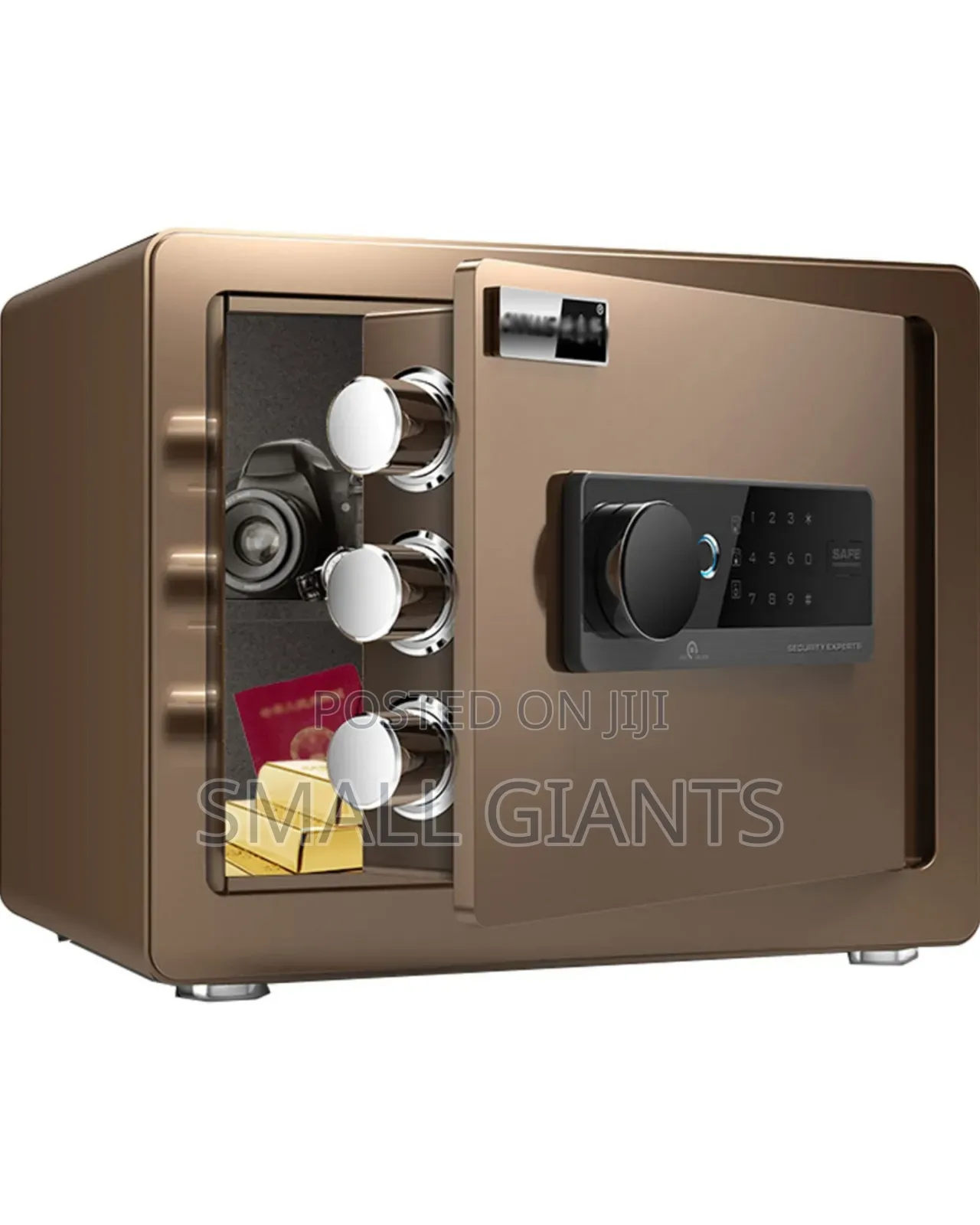 Biometric Safe Box With Digital Keypad