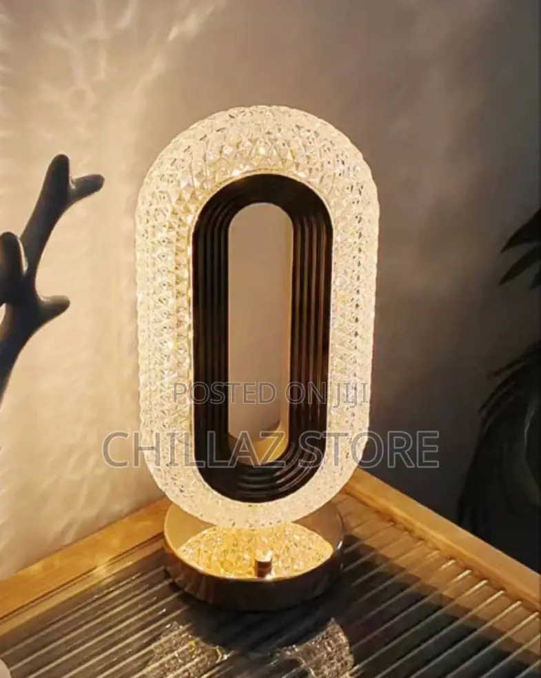Oval Shaped Table Lamp