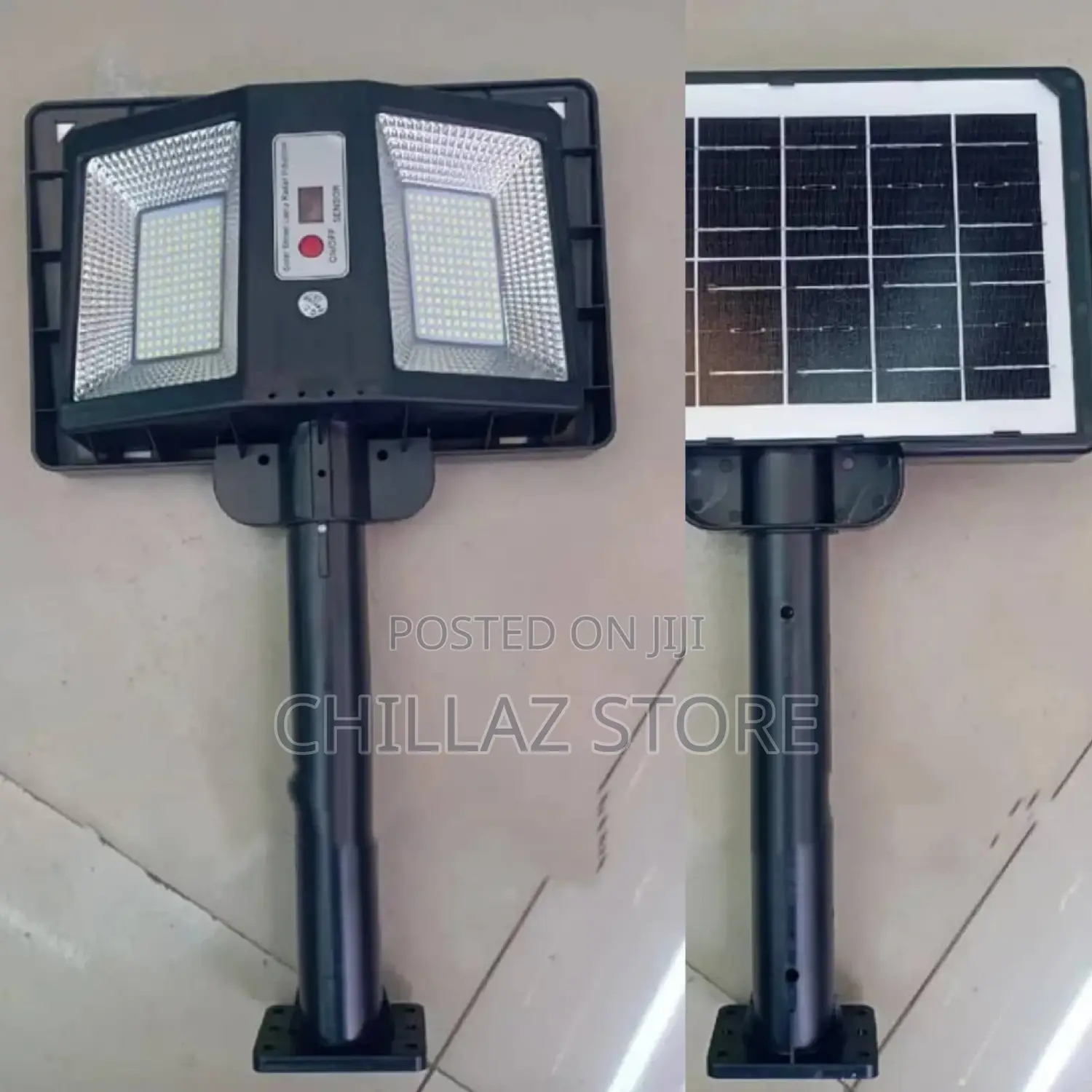 Double Solar Street Lamp