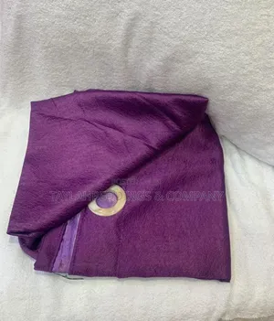 Purple Plain Light Filtering Door Curtains for Living Room