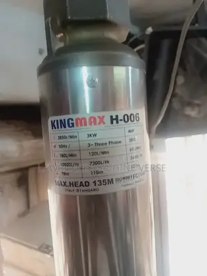 Water Pump Three Phase 135m 4HP