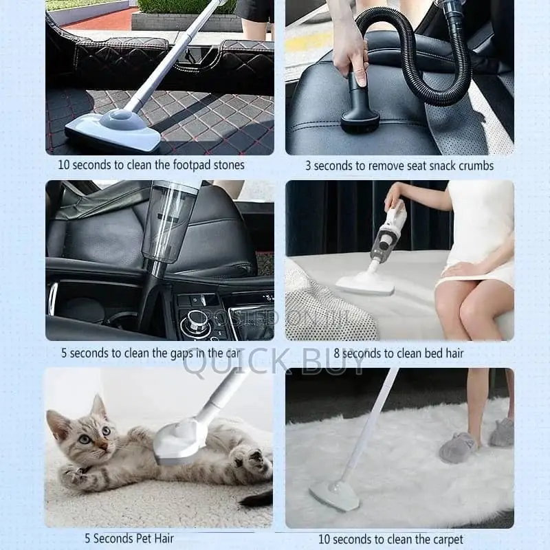 Wireless And Cordless Vacuum Cleaner