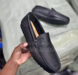 Original Black TIMBERLAND Flat Sole Leather Moccasins