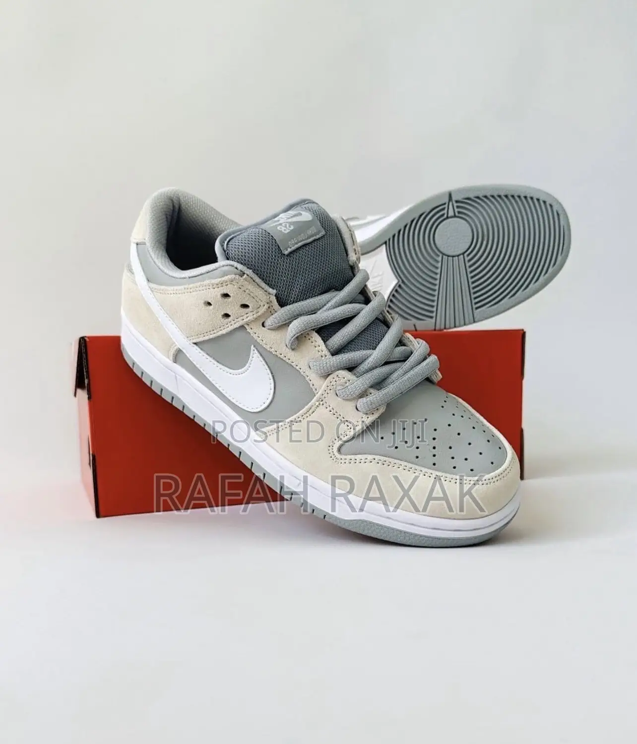 Original Nike SB Dunk Low Summit White Wolf Grey Sneaker